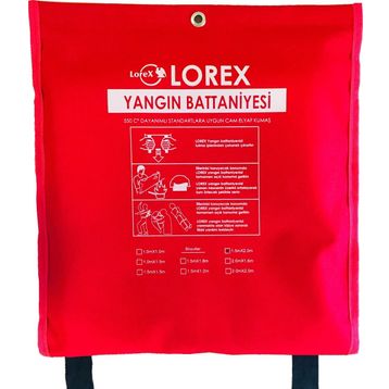 Lorex LR-FB2015C Çantalı Yangın Söndürme Battaniyesi