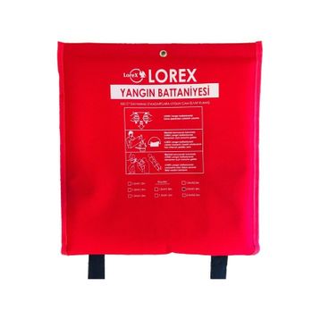 Lorex LR-FB2016C Çantalı Yangın Söndürme Battaniyesi