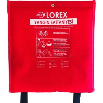 Lorex LR-FB2016C Çantalı Yangın Söndürme Battaniyesi