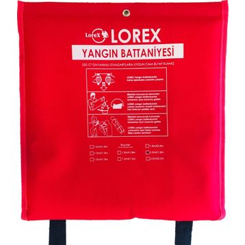 Lorex LR-FB2016C Çantalı Yangın Söndürme Battaniyesi