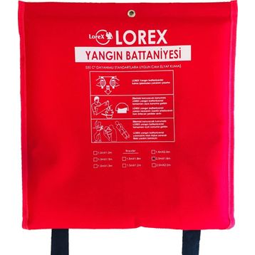 Lorex LR-FB2016C Çantalı Yangın Söndürme Battaniyesi
