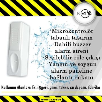 Lorex LR-FD1 Su Baskını Sıvı Kaçak Dedektörü