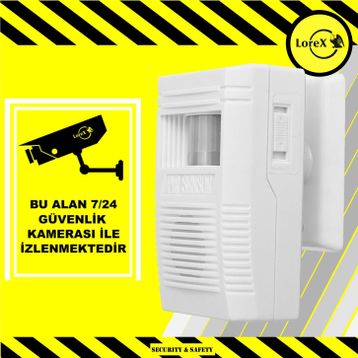 Lorex LR-KC Kablosuz Harekete Duyarlı Kapı Çanı