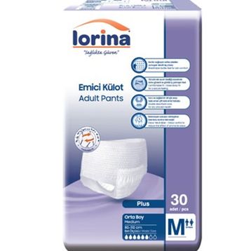 Lorina 30 Adet Medium Külot Hasta Bezi