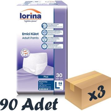 Lorina Emici Külot Large 90 Adet Hasta Bezi