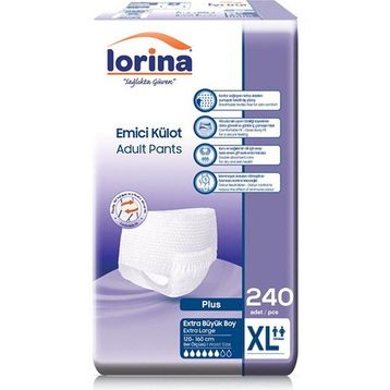 Lorina Emici Külot Yetişkin Xlarge 240 Adet Hasta Bezi