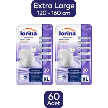 Lorina Plus XL 60 Adet Emici Külot