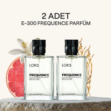 Loris E-300 Frequence Woody Odunsu EDP 2x50 ml Erkek Parfüm