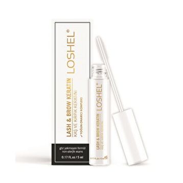 Loshel Lash & Brow Keratin Kompleks 5 ml Kaş ve Kirpik Keratini