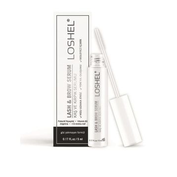 Loshel Lash & Brow Serum 5 ml Kaş ve Kirpik Serumu