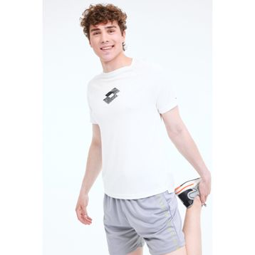 Lotto M-Beta Tee 5FX Bej Kısa Kollu Erkek T-shirt