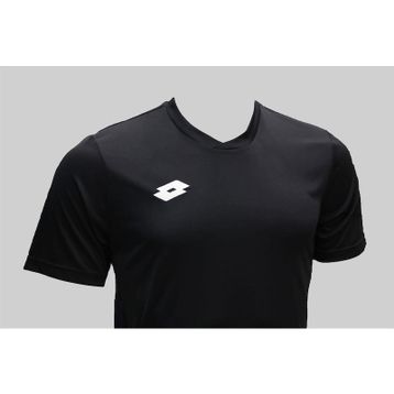 Lotto R4267 Yuvarlak Yaka Siyah T-Shirt