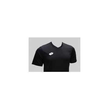 Lotto R4267 Yuvarlak Yaka Siyah T-Shirt