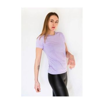 Lotto W1109 Lila Düz Kadın T-Shirt