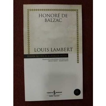 LOUIS LAMBERT - HONORE DE BALZAC