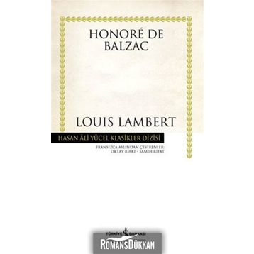 LOUIS LAMBERT - HONORE DE BALZAC