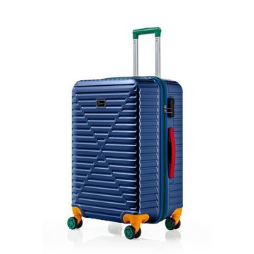 Louisiana Polo 1088 Lacivert %100 Polikarbon 4x2 Teker Büyük Boy Valiz