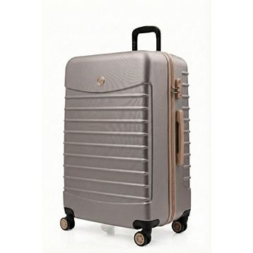 Louisiana Polo 1168 4x2 Teker Taş Bej Büyük Boy Valiz
