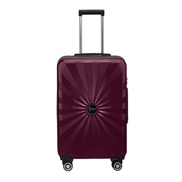 Louisiana Polo 1809 Bordo Orta Boy Polikarbon 4x2 Teker Valiz