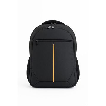 Louisiana Polo 2121 Siyah Turuncu 3 Bölmeli Laptop Okul Sırt Çantası