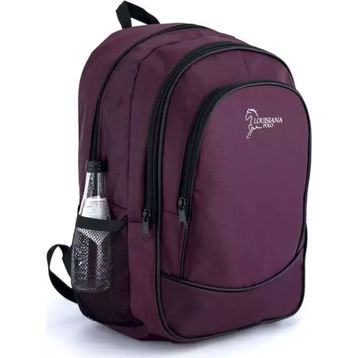 Louisiana Polo 2450 Bordo 3 Bölmeli Okul Çantası