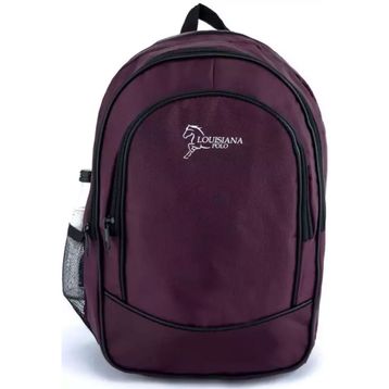 Louisiana Polo 2450 Bordo 3 Bölmeli Okul Çantası