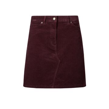 Loukai Kadife Mini Kadın Etek
