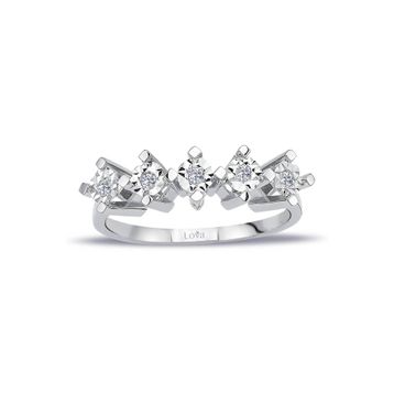 Lova 1020450 0,60 Karat Efektli Pırlanta Beştaş Yüzük