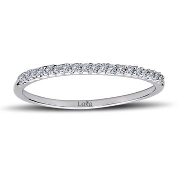 Lova 1030146 0,10 Karat Pırlanta Yarımtur Yüzük