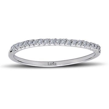 Lova 1030146 0,10 Karat Pırlanta Yarımtur Yüzük
