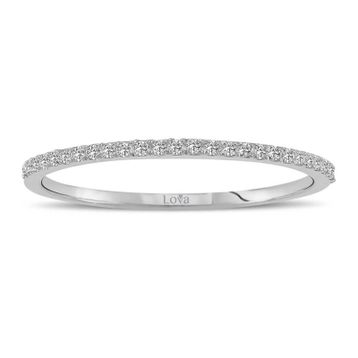 Lova 1030299 0,11 Karat Pırlanta Yarımtur Yüzük
