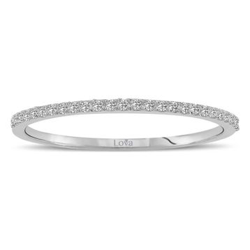 Lova 1030299 0,11 Karat Pırlanta Yarımtur Yüzük