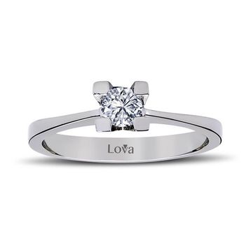 Lova Pırlanta 1020012-22 0.22 Karat Tektaş Pırlanta Yüzük