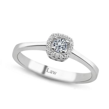 Lova Pırlanta 1020012-22 0.22 Karat Tektaş Pırlanta Yüzük