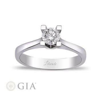 Lova Pırlanta 1030112-20 Toplam 0.30 Karat Tektaş Pırlanta Yüzük