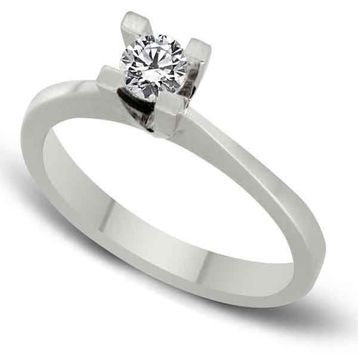 Lova Pırlanta 1040031 F Renk 0.31 ct Pırlanta Tektaş Yüzük