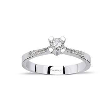 Lova Pırlanta 1040031 F Renk 0.31 ct Pırlanta Tektaş Yüzük