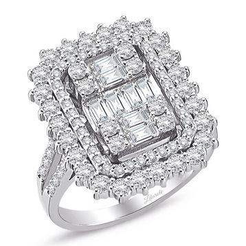 Lova Pırlanta 1040104-22 0.40 Karat Efektli Tektaş Pırlanta Yüzük