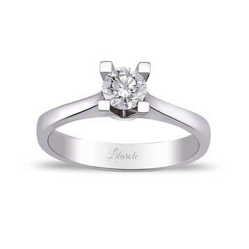 Lova Pırlanta 1060060-10 Toplam 0.27 Karat Tektaş Pırlanta Yüzük