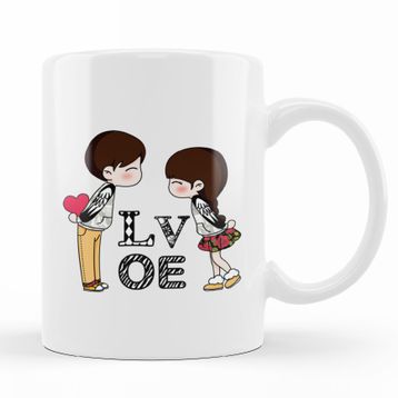 Love Baskılı Kupa