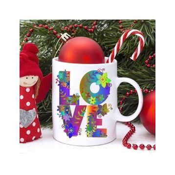 Love Baskılı Kupa