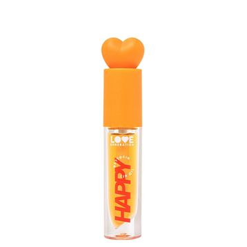 Love Generation Be Happy 03 Orange Nourishing Lip Oil With Glossy Finish Dudak Yağı