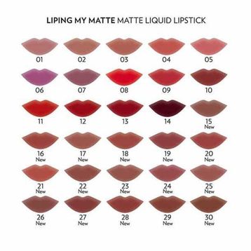 Lovely Lippy Lips Mat No: 3 Ruj