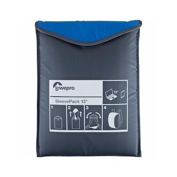 Lowepro Sleevepack Horizonblue-Grey 13 Dizüstü Bilgisayar Çantasına Dönüşebilen Kılıf Taşıma Çantası