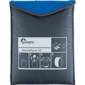 Lowepro Sleevepack Horizonblue-Grey 13 Dizüstü Bilgisayar Çantasına Dönüşebilen Kılıf Taşıma Çantası