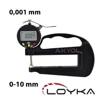 Loyka 5331-10 0.001-120 mm Geniş Ağizli Kalınlık Komparatörü