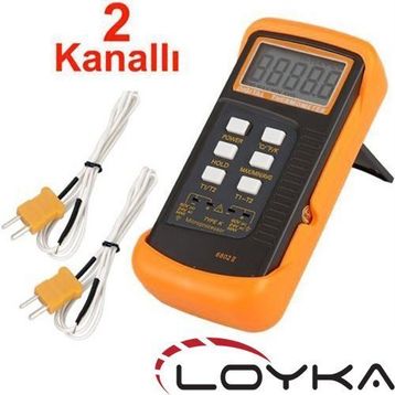 Loyka 6802 Çift Kanalli K tipi Prob Okuyucu
