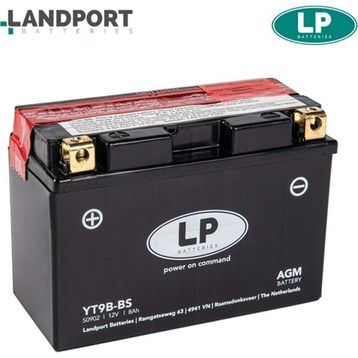 LP AGM LT9B-BS Siyah Akü