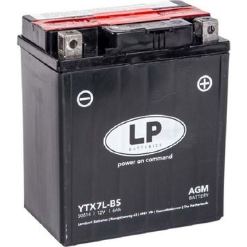 LP AGM LTX7L-BS Siyah Akü