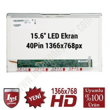 LP156WH4-TJA1 15.6 Laptop LED 40Pin Uyumlu LCD Ekran Panel